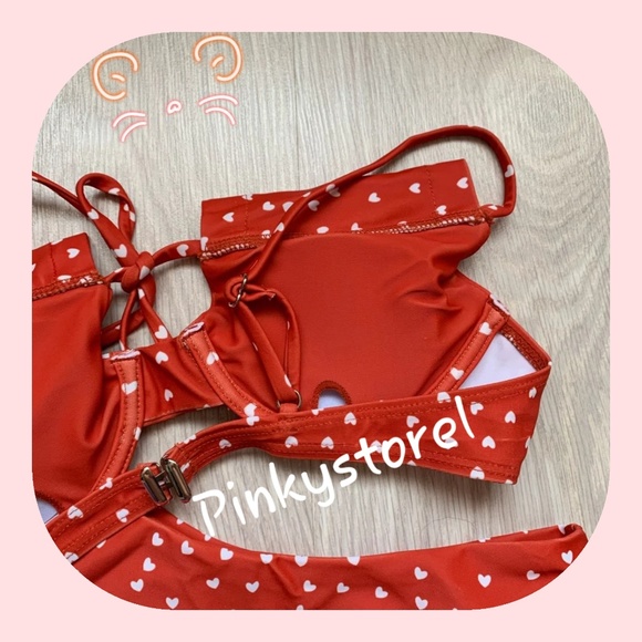 ❤New Heart Triangle Bikini ❤ - Picture 6 of 8